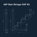 ASF Stair Stringer DXF Kit